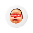 mihobabyのsuper kids 缶バッジ