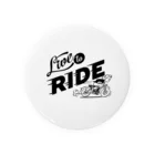 JOKERS FACTORYのLIVE TO RIDE Tin Badge