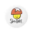 まらびやのSHIITAKE Tin Badge