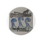 hanakomacsのでぶハナコ Tin Badge