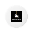 hang_in_thereの犬（頑張れ！） Tin Badge