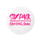 グラフィンのSIXPACK COMING SOON 缶バッジ