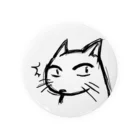 ヴィルヘルミナの趣味の店の猫のような何か。 Tin Badge