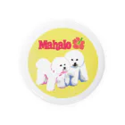 parkmansionのmahalo's bichon y-01 缶バッジ