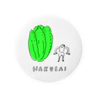 よこづな文庫のHAKUSAI Tin Badge