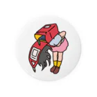 失 敗 展  のげんきなあの子のかわいい失敗 Tin Badge