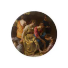 Art Baseのディアナとニンフたち / フェルメール(Diana and her Companions 1654) Tin Badge