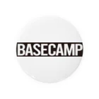 BASE-CAMPのBASE CAMP BLACK 缶バッジ