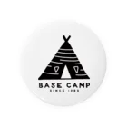 BASE-CAMPのBASE テント 01 缶バッジ