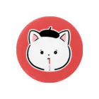 るるんのよりみちの吐血ねこ Tin Badge