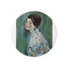 Art Baseのグスタフ・クリムト / 1917 /Portrait of a Lady / Gustav Klimt Tin Badge