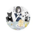 おいしいさめのﾈｺカフェ Tin Badge