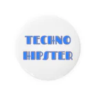 sponge_lebのTECHNO HIPSTER  Tin Badge