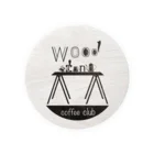 Choco_Comicのカフェ・スタンド      (75mm) Tin Badge