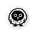 Sleepingowlのowlくん缶バッジ Tin Badge