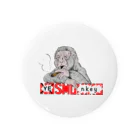 ばらっくんのNo Smoking Yes Monkey  Tin Badge