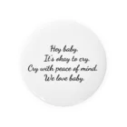 fukunyanparariのWe love baby , Tin Badge