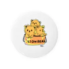 re1のLION BEAR 3匹 缶バッジ