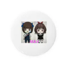 ゆまゆあのロゴ入りM&A Tin Badge