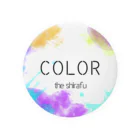 theshirafuのCOLOR 缶バッジ Tin Badge