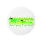 ユリコのGlamping together! Tin Badge