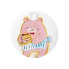 ぷいこのおみせのハチミツたっぷりくまのホットケーキやさん。 Tin Badge