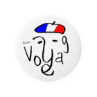 雷鳥のボンボヤージュbon voyage france フランス Tin Badge