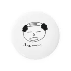 poyoyoyoyoyoの眠たいじぃじ Tin Badge