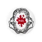 Nuttz16★ナッツ十六のサメのHuh? (type1) Tin Badge