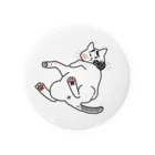 はちみつとろみのほんのうをわすれた動物「ねこ」 Tin Badge