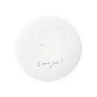 ciboのI love you Tin Badge