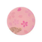 ハロー! オキナワのイリオモテヤマネコ　桜 Tin Badge