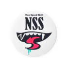NSS_よだれんのＮＳＳ　ロゴ　小物 缶バッジ