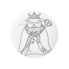 36sanのangry cat king Tin Badge