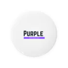Sticker_shopのSuper duper crazy purple Tin Badge