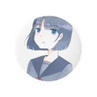 月乃の青い少女 Tin Badge