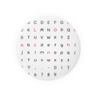オザワタクヤのローラちゃんフォント Tin Badge