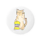 Ponimartの招き猫　お糸 Tin Badge