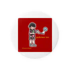 大道芸人Ino（いの）の大道芸人Ino　イラストver. Tin Badge