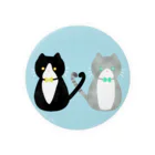ひまわりのcat Tin Badge
