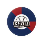 BASEBALL LOVERS CLOTHINGの「BLCロゴ×猫」 Tin Badge