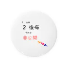 シウト13のシウト13　心の叫び②　登校日前日 Tin Badge