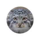 やまねこショップSUZURI支店のコマヌル缶バッジ Tin Badge