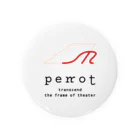 perrotのperrotロゴグッズ Tin Badge