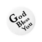 Myalmoのgod bless you Tin Badge