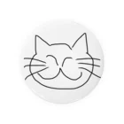 よっしー🐱のねこの絵 にゃーん 缶バッジ