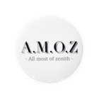A.M.O.Z Official ClothingのA.M.O.Z Badge_Original Logo 缶バッジ