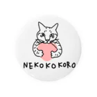 ホゴネコ   NEKOKOKORO の保護ねこNEKOKOKOROチャリティー Tin Badge