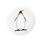空とぶペンギン舎のコウテイペンギンA Tin Badge