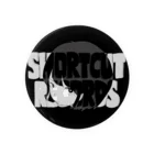 Xhaotic Brainのお店の SHORTCUT RECORDS Logo&Logo Tin Badge